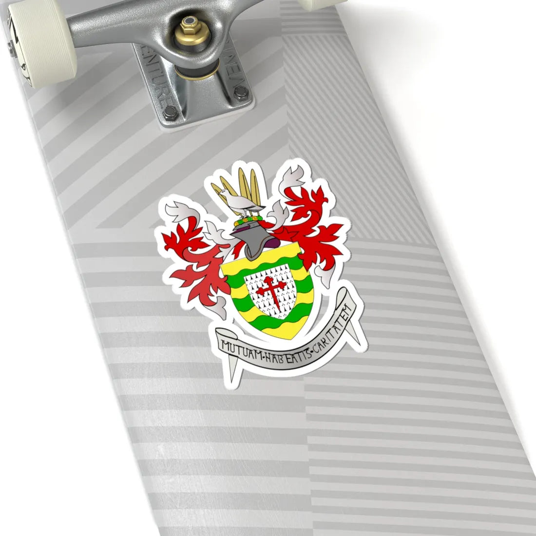 Coat of arms of County Donegal (Ireland) (Coat of Arms) STICKER Vinyl Kiss-Cut Decal - The Sticker Space