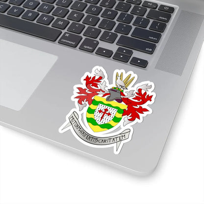 Coat of arms of County Donegal (Ireland) (Coat of Arms) STICKER Vinyl Kiss-Cut Decal - The Sticker Space