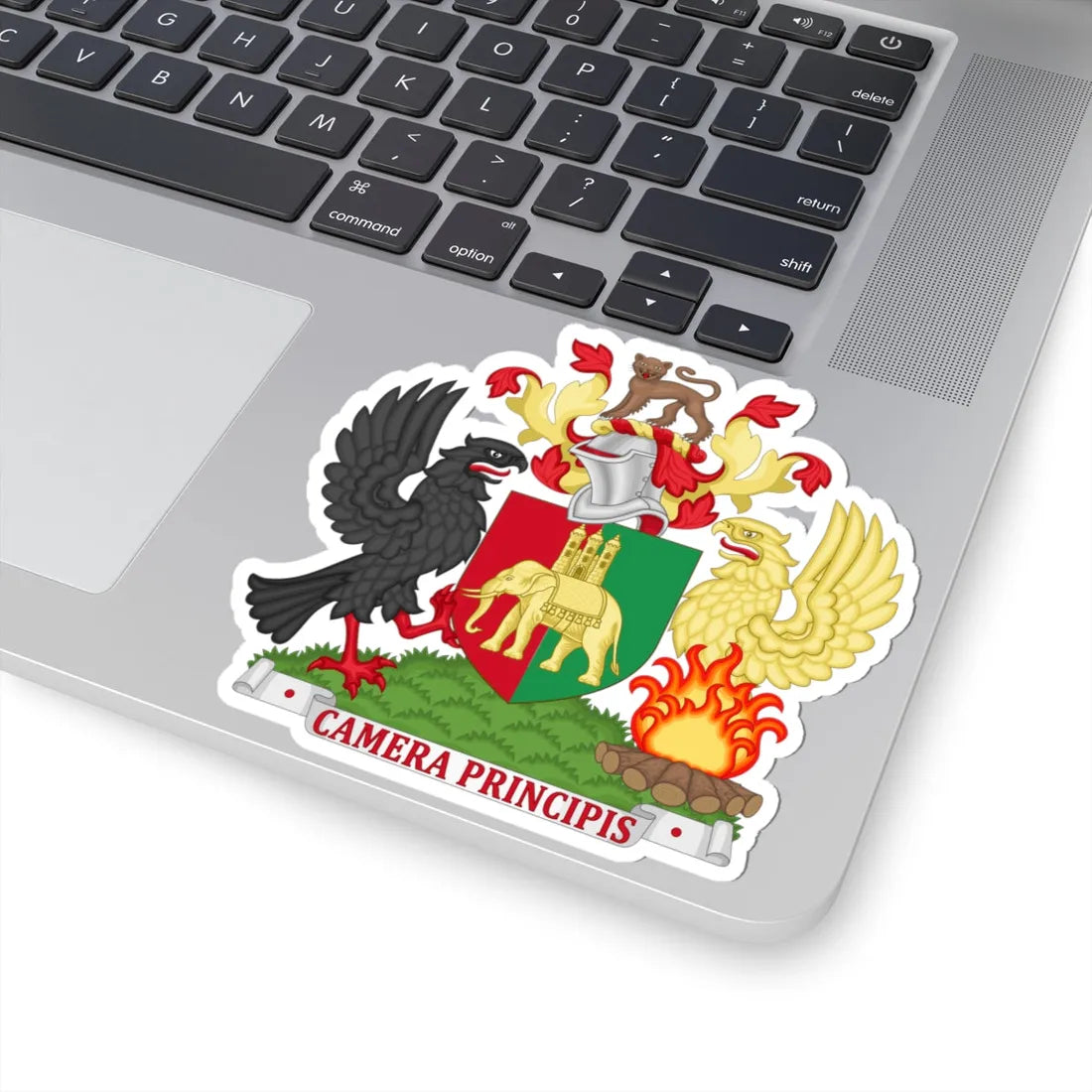 Coat of Arms of Coventry City Council (England) (Coat of Arms) STICKER Vinyl Kiss-Cut Decal - The Sticker Space