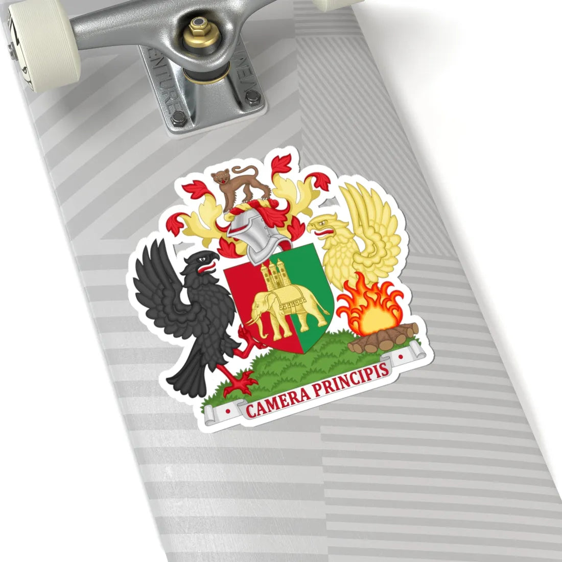 Coat of Arms of Coventry City Council (England) (Coat of Arms) STICKER Vinyl Kiss-Cut Decal - The Sticker Space