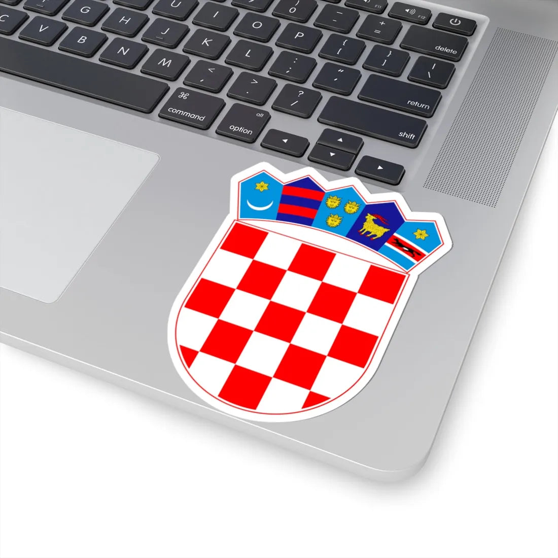 Coat of arms of Croatia (Croatia) (Coat of Arms) STICKER Vinyl Kiss-Cut Decal - The Sticker Space
