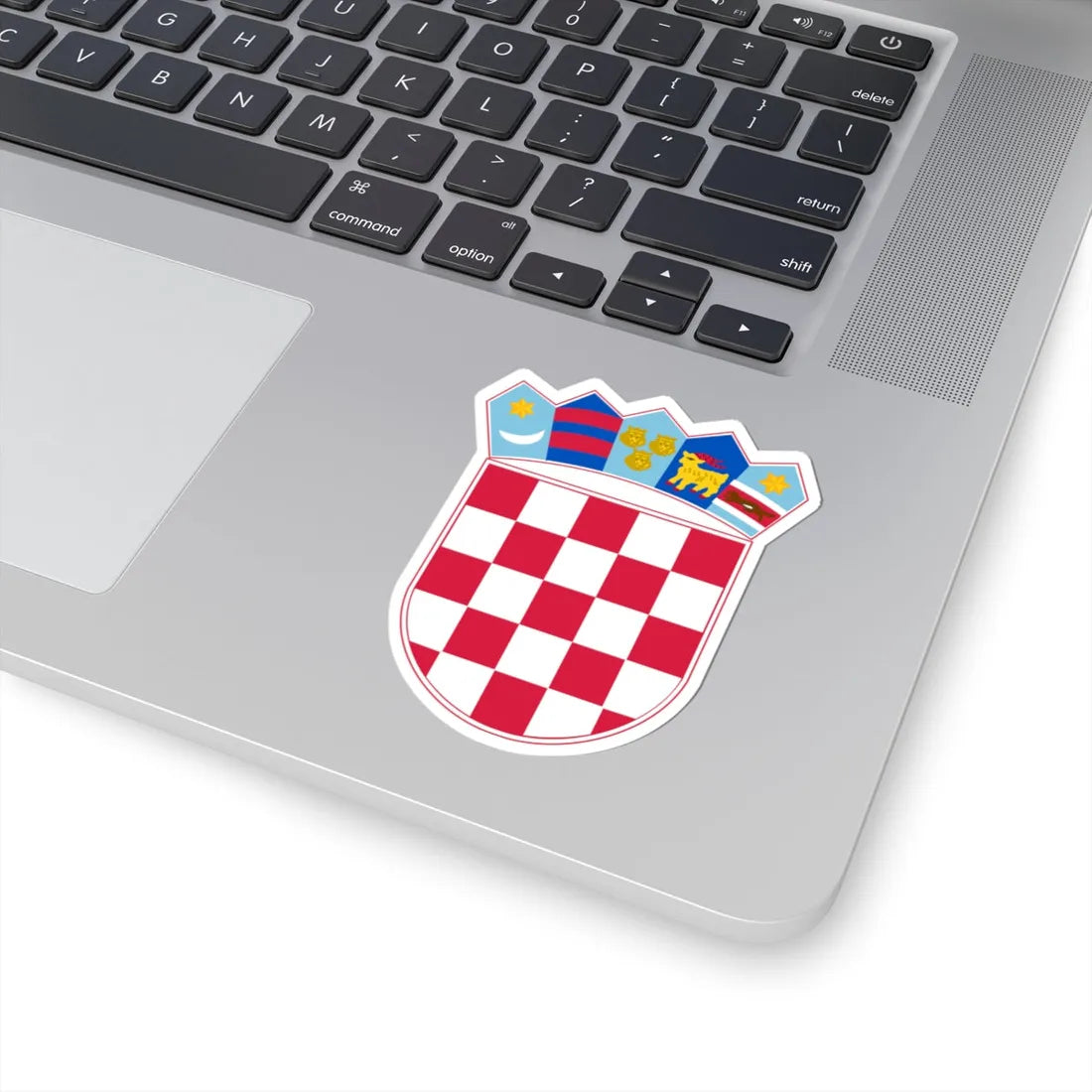 Coat of arms of Croatia Pantone (Croatia) (Coat of Arms) STICKER Vinyl Kiss-Cut Decal - The Sticker Space