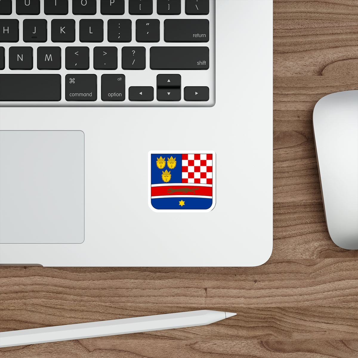 Coat of arms of Croatia (State of Slovenes, Croats and Serbs) STICKER Vinyl Die-Cut Decal-The Sticker Space