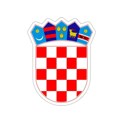 Coat of arms of Croatia STICKER Vinyl Die-Cut Decal - The Sticker Space