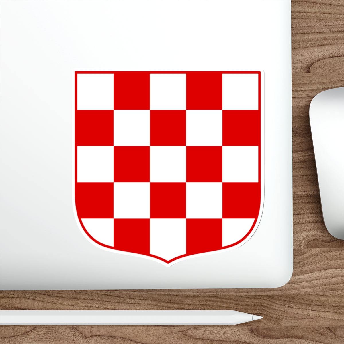 Coat of arms of Croatia (white chequy) STICKER Vinyl Die-Cut Decal-The Sticker Space