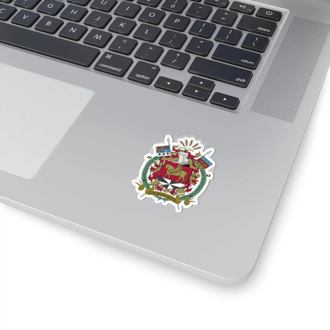 Coat of arms of Côte Saint-Luc (Canada) (Coat of Arms) STICKER Vinyl Kiss-Cut Decal - The Sticker Space