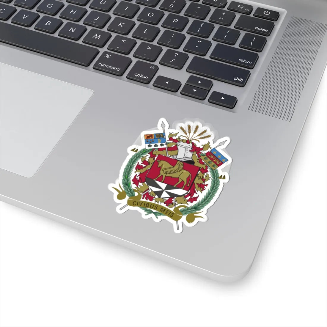 Coat of arms of Côte Saint-Luc (Canada) (Coat of Arms) STICKER Vinyl Kiss-Cut Decal - The Sticker Space