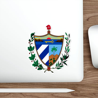 Coat of arms of Cuba STICKER Vinyl Die-Cut Decal-The Sticker Space