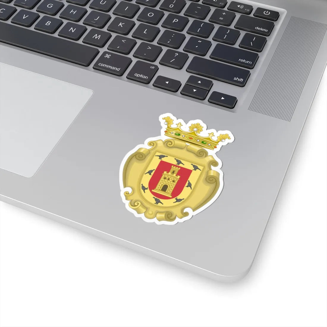 Coat of Arms of Cusco Colonial (Peru) (Coat of Arms) STICKER Vinyl Kiss-Cut Decal - The Sticker Space