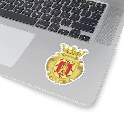 Coat of Arms of Cusco Colonial (Peru) (Coat of Arms) STICKER Vinyl Kiss-Cut Decal - The Sticker Space