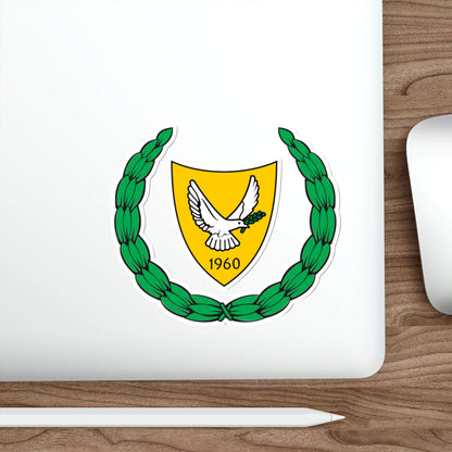 Coat of arms of Cyprus 2 STICKER Vinyl Die-Cut Decal-The Sticker Space