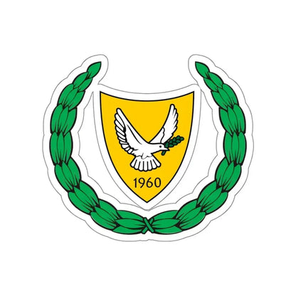 Coat of arms of Cyprus 2 STICKER Vinyl Die-Cut Decal - The Sticker Space