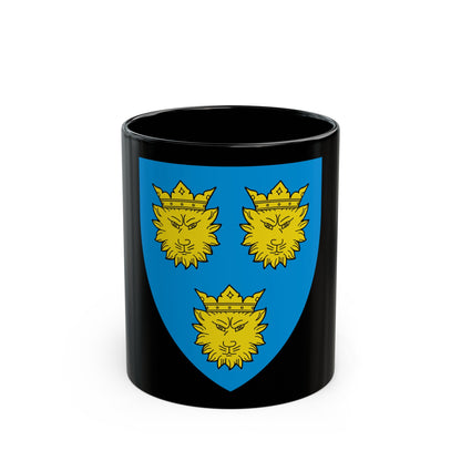 Coat of Arms of Dalmatia - Black Coffee Mug-11oz-The Sticker Space