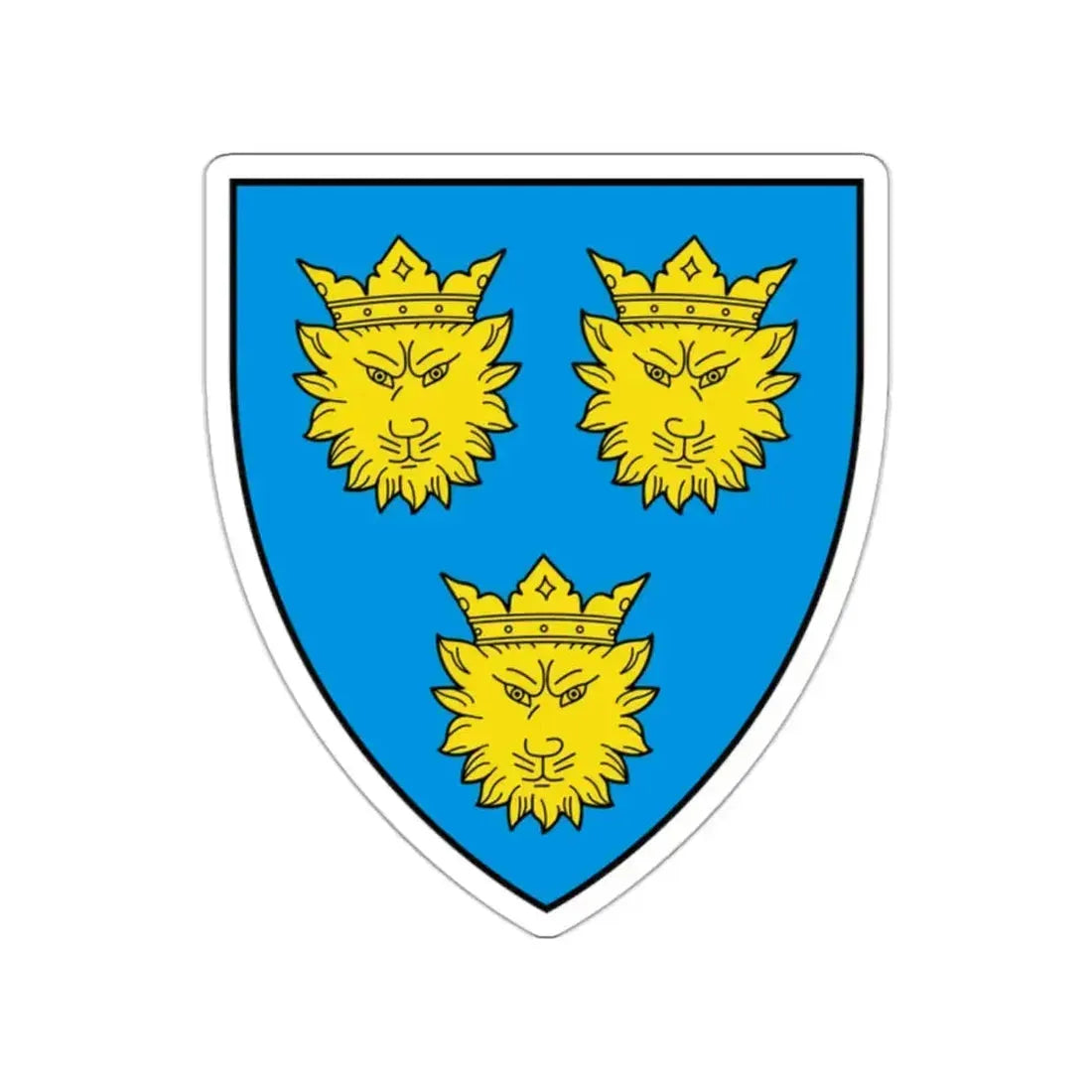 Coat of Arms of Dalmatia STICKER Vinyl Die-Cut Decal 2 Inch - The Sticker Space