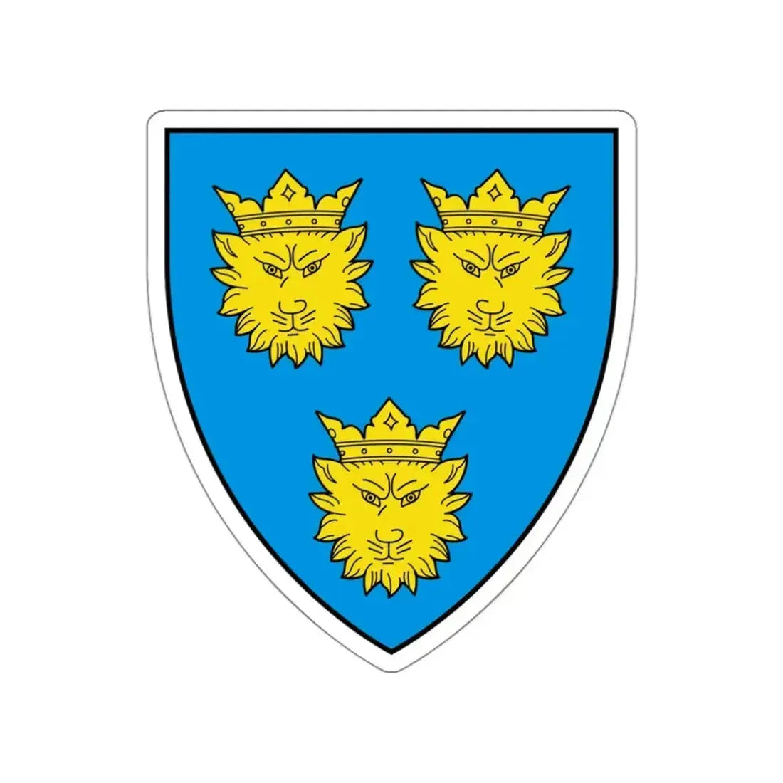 Coat of Arms of Dalmatia STICKER Vinyl Die-Cut Decal 3 Inch - The Sticker Space