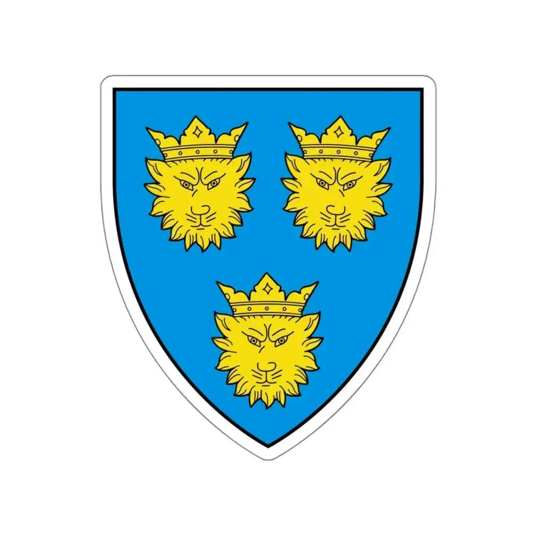 Coat of Arms of Dalmatia STICKER Vinyl Die-Cut Decal 4 Inch - The Sticker Space