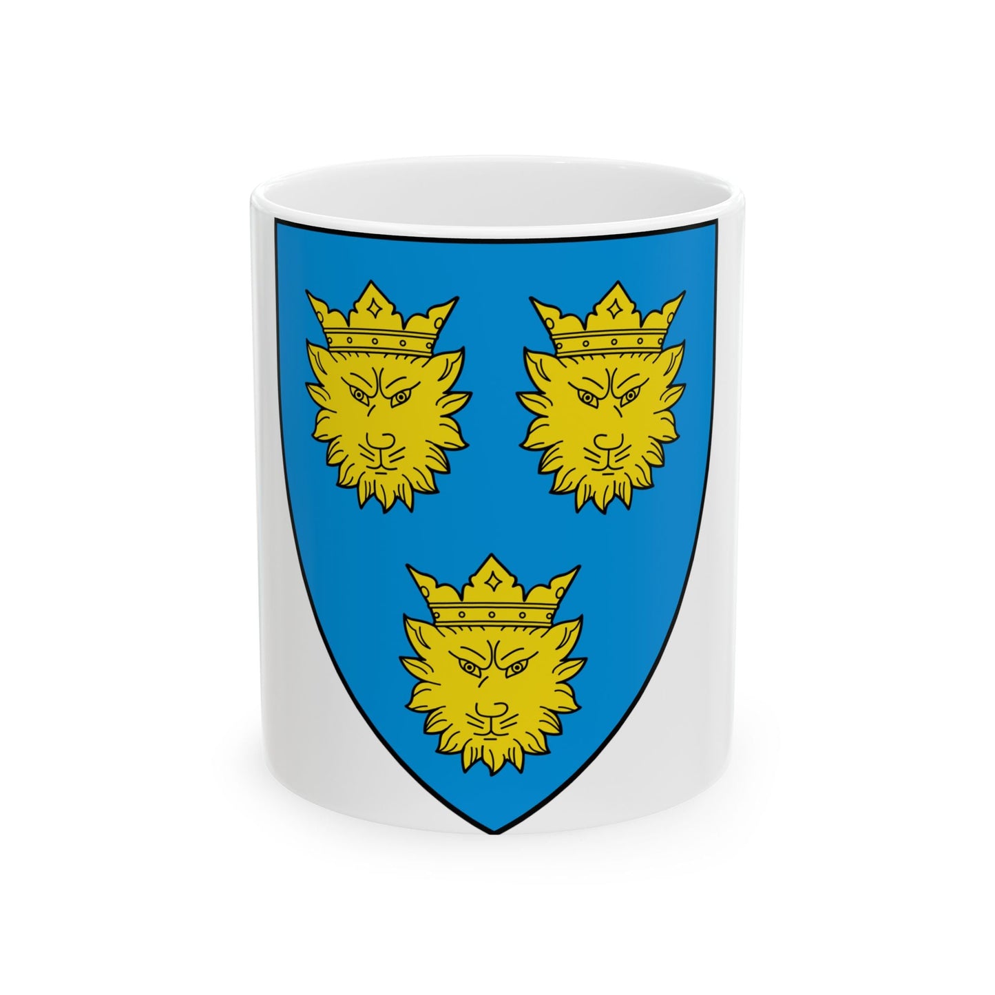 Coat of Arms of Dalmatia - White Coffee Mug