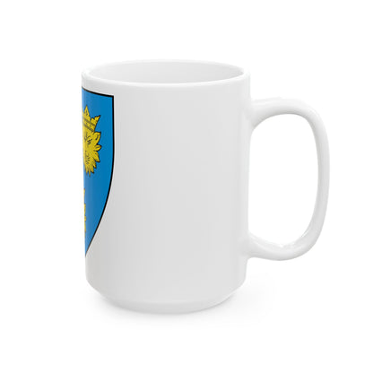 Coat of Arms of Dalmatia - White Coffee Mug