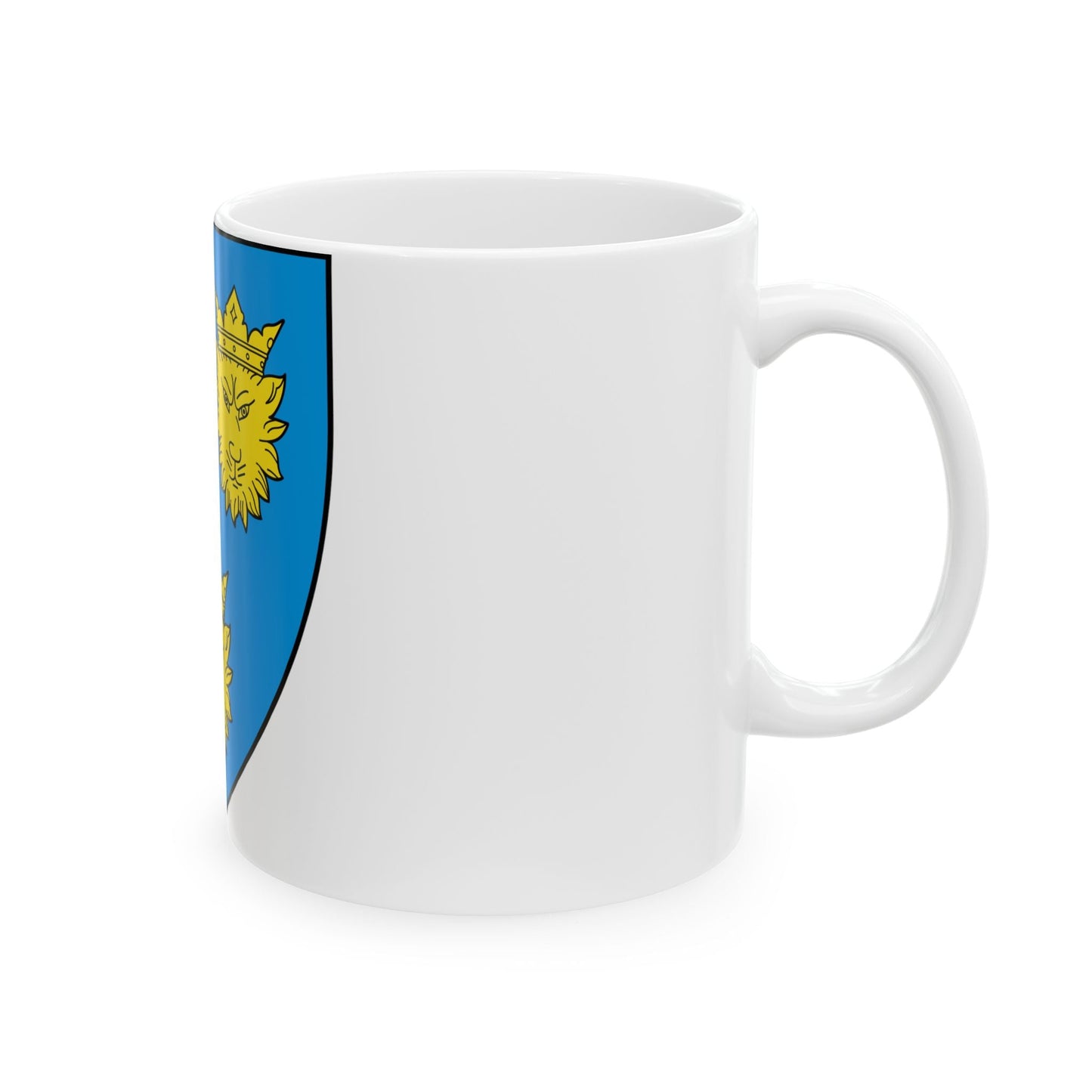 Coat of Arms of Dalmatia - White Coffee Mug