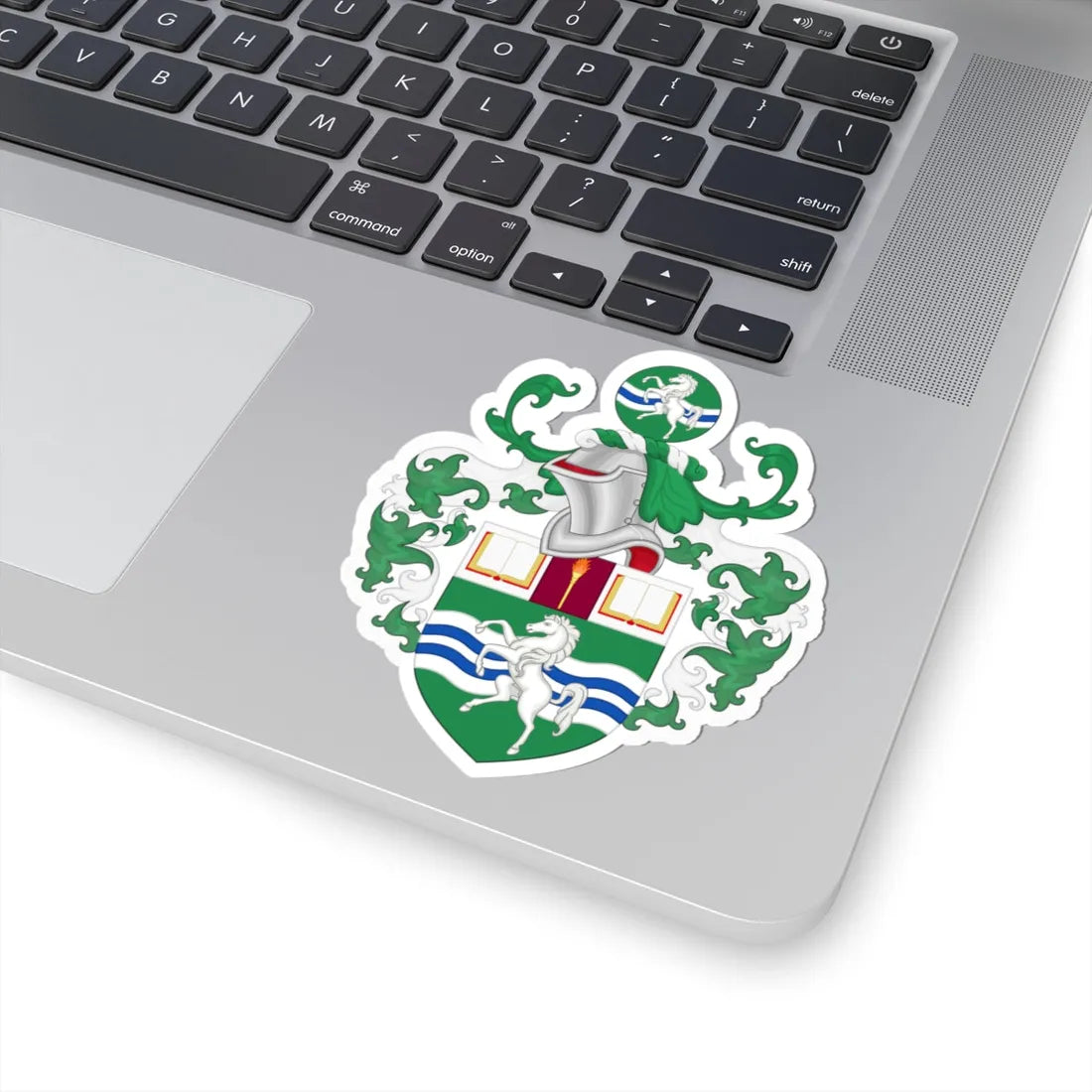 Coat of Arms of Dartford Grammar School for Girls (England) (Coat of Arms) STICKER Vinyl Kiss-Cut Decal - The Sticker Space