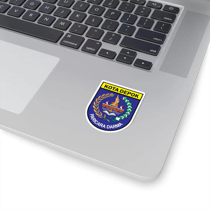 Coat of arms of Depok City (Indonesia) (Coat of Arms) STICKER Vinyl Kiss-Cut Decal - The Sticker Space