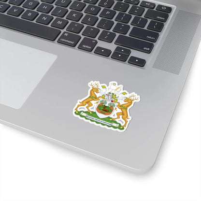 Coat of arms of Derby (England) (Coat of Arms) STICKER Vinyl Kiss-Cut Decal - The Sticker Space