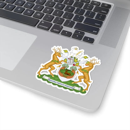 Coat of arms of Derby (England) (Coat of Arms) STICKER Vinyl Kiss-Cut Decal - The Sticker Space