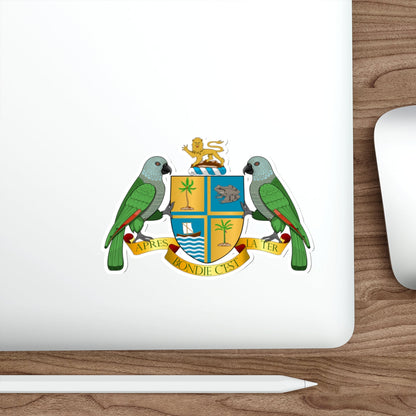 Coat of arms of Dominica STICKER Vinyl Die-Cut Decal-The Sticker Space