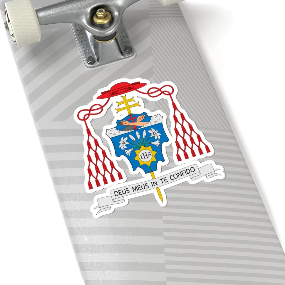 Coat of arms of Dominique Joseph Mathieu cardinal (Iran) (Coat of Arms) STICKER Vinyl Kiss-Cut Decal - The Sticker Space