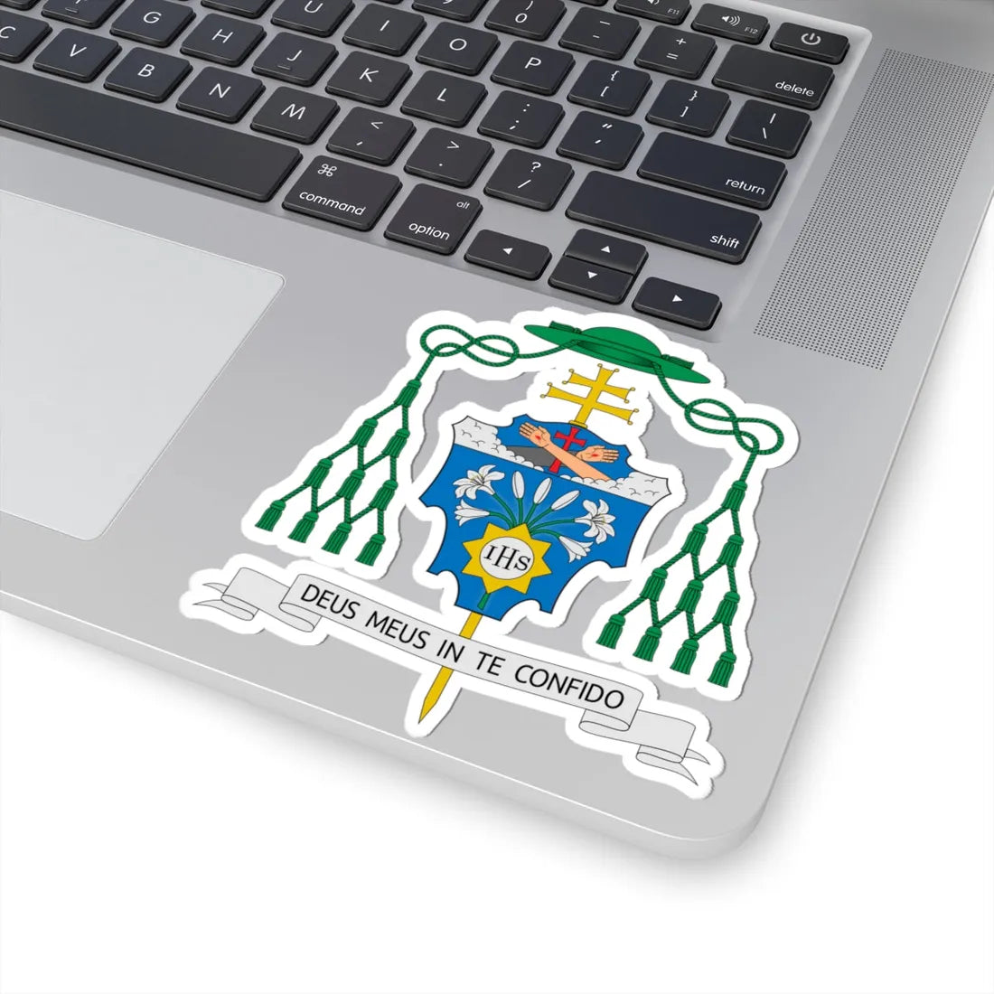 Coat of arms of Dominique Joseph Mathieu (Iran) (Coat of Arms) STICKER Vinyl Kiss-Cut Decal - The Sticker Space