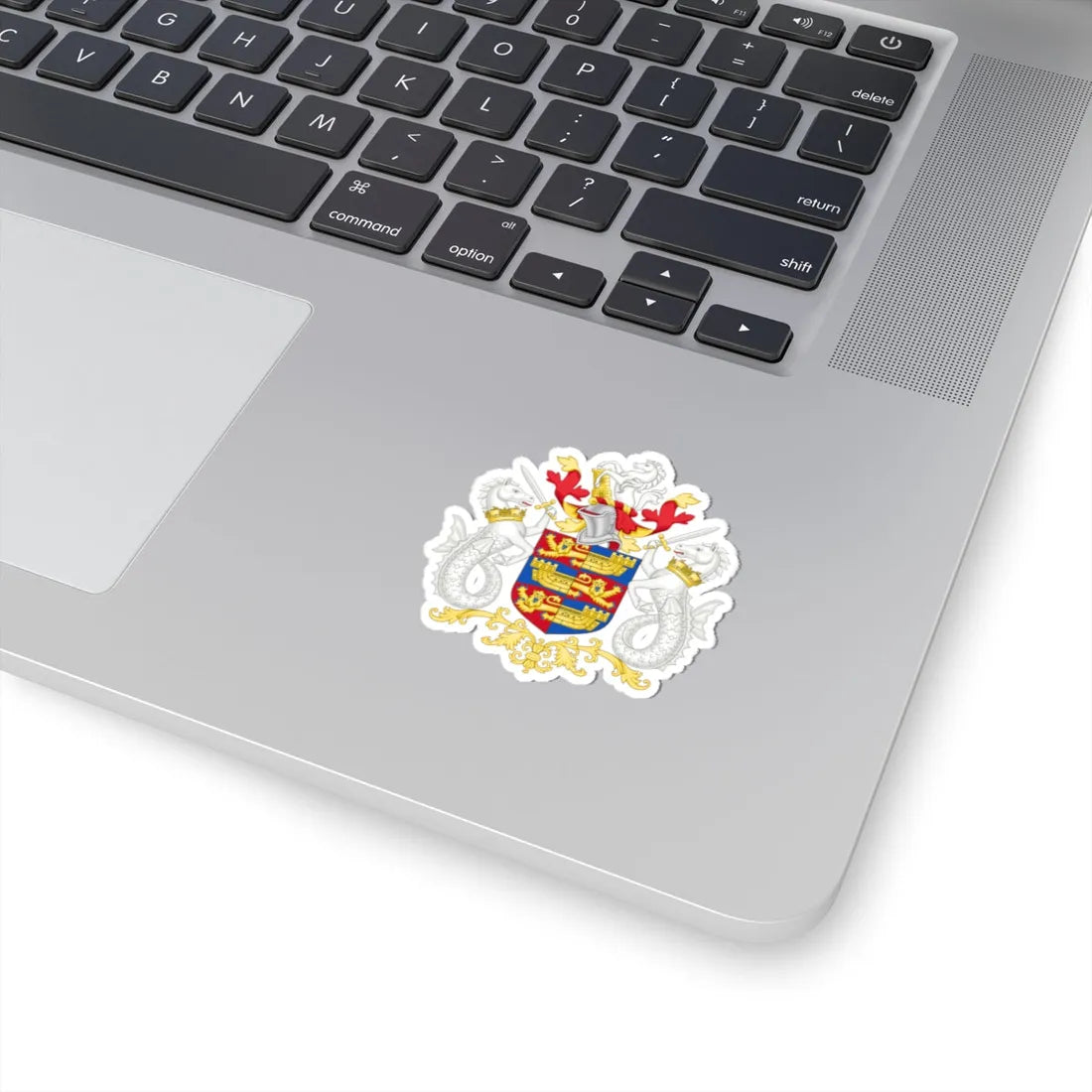 Coat of arms of Dover District Council (England) (Coat of Arms) STICKER Vinyl Kiss-Cut Decal - The Sticker Space