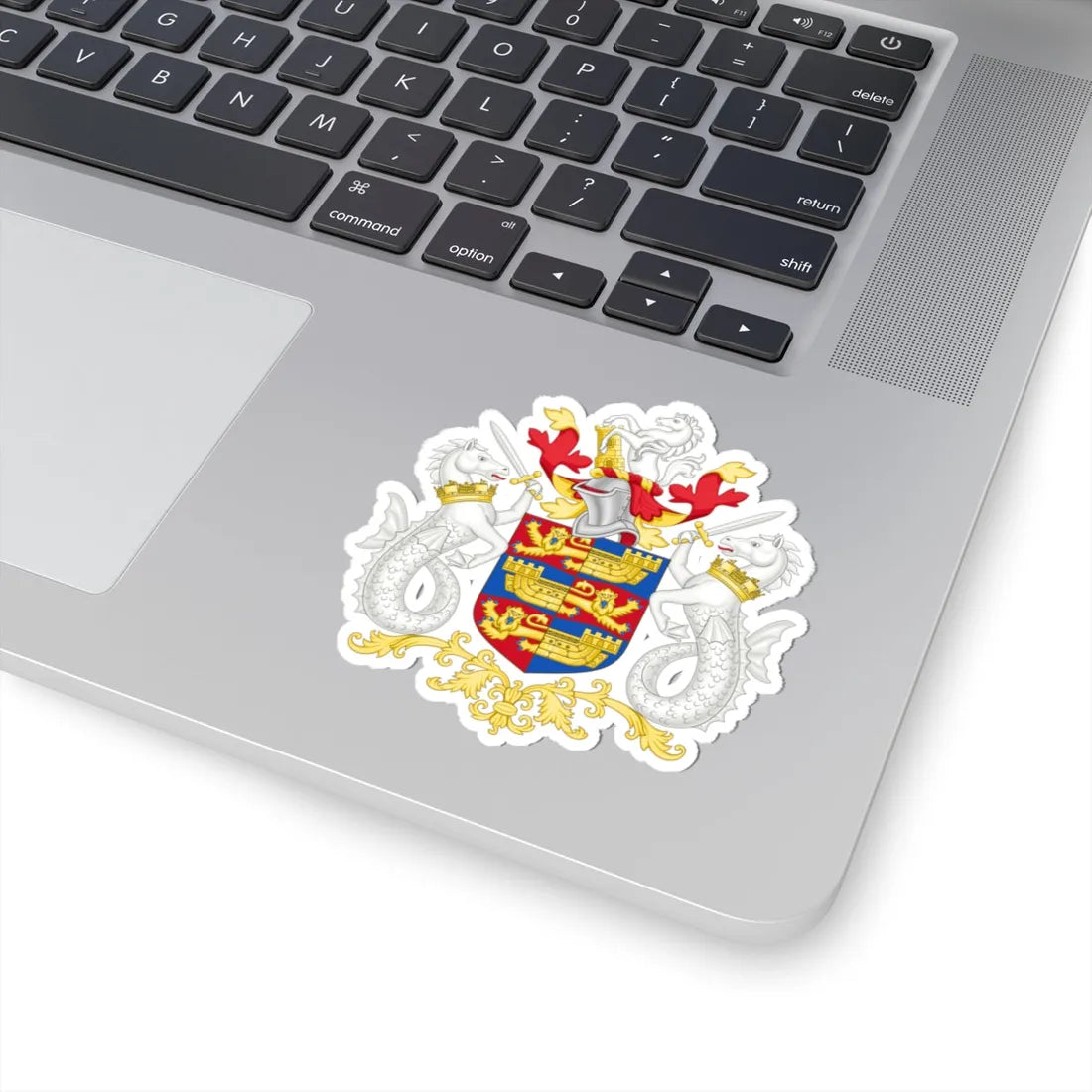Coat of arms of Dover District Council (England) (Coat of Arms) STICKER Vinyl Kiss-Cut Decal - The Sticker Space