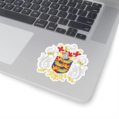 Coat of arms of Dover District Council (England) (Coat of Arms) STICKER Vinyl Kiss-Cut Decal - The Sticker Space