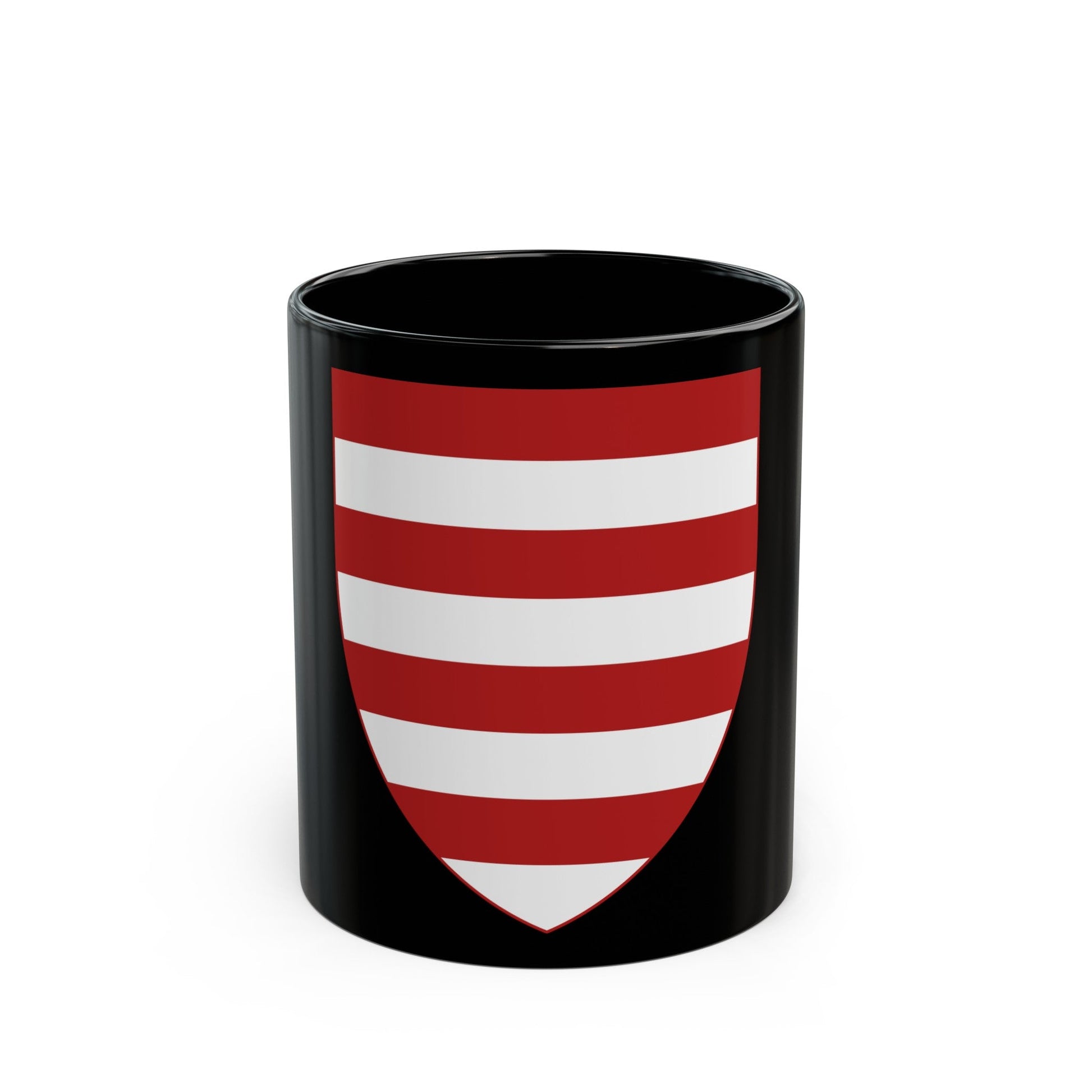 Coat of Arms of Dubrovnik - Black Coffee Mug-11oz-The Sticker Space