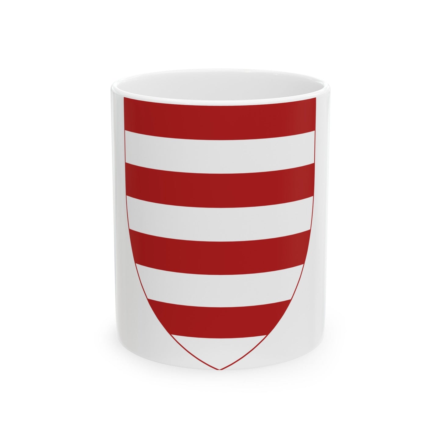 Coat of Arms of Dubrovnik - White Coffee Mug-11oz-The Sticker Space