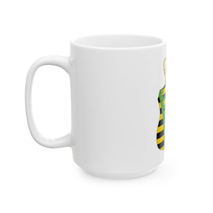 Coat of Arms of Duchy of Warsaw - White Coffee Mug-The Sticker Space