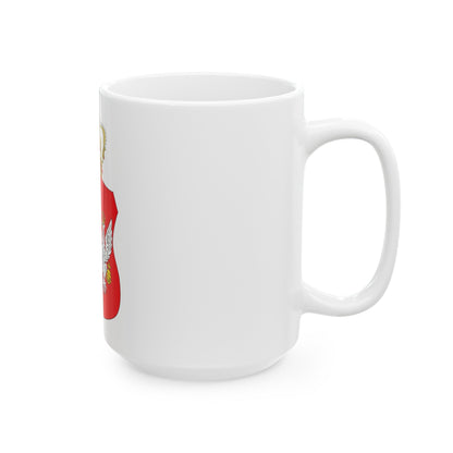 Coat of Arms of Duchy of Warsaw - White Coffee Mug-The Sticker Space