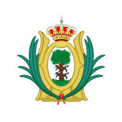 Coat of Arms of Durango State (Spain) (Coat of Arms) STICKER Vinyl Kiss-Cut Decal 2 Inch White - The Sticker Space