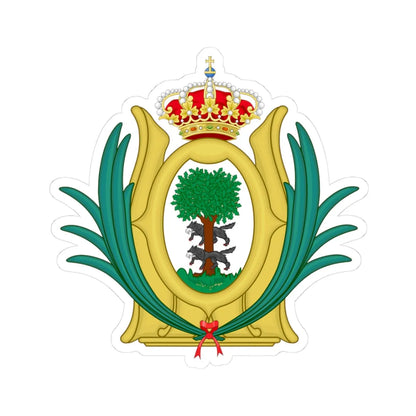 Coat of Arms of Durango State (Spain) (Coat of Arms) STICKER Vinyl Kiss-Cut Decal 3 Inch White - The Sticker Space