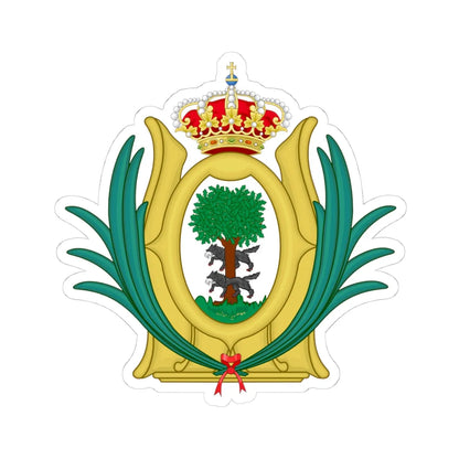 Coat of Arms of Durango State (Spain) (Coat of Arms) STICKER Vinyl Kiss-Cut Decal 4 Inch White - The Sticker Space