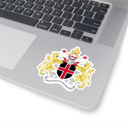 Coat of arms of Durham (England) (Coat of Arms) STICKER Vinyl Kiss-Cut Decal - The Sticker Space
