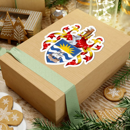 Coat of arms of East Devon District Council (England) (Coat of Arms) STICKER Vinyl Kiss-Cut Decal - The Sticker Space