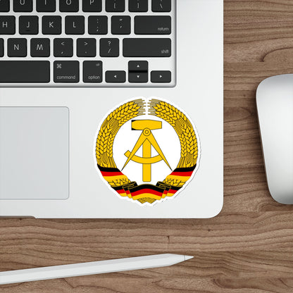 Coat of Arms of East Germany (1953-1955) STICKER Vinyl Die-Cut Decal-The Sticker Space