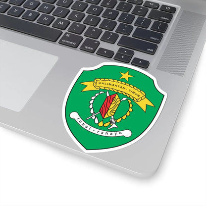 Coat of arms of East Kalimantan (Indonesia) (Coat of Arms) STICKER Vinyl Kiss-Cut Decal - The Sticker Space