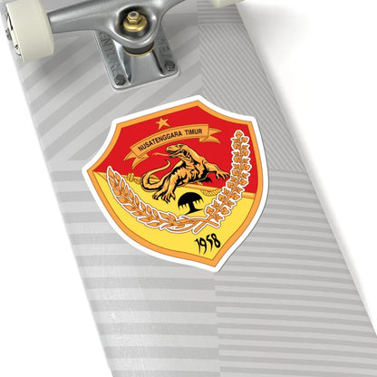 Coat of arms of East Nusa Tenggara (Indonesia) (Coat of Arms) STICKER Vinyl Kiss-Cut Decal - The Sticker Space