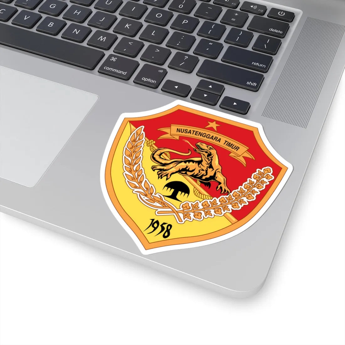 Coat of arms of East Nusa Tenggara (Indonesia) (Coat of Arms) STICKER Vinyl Kiss-Cut Decal - The Sticker Space