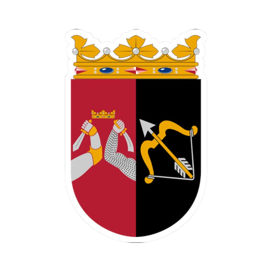 Coat of arms of Eastern Finland Province (Finland) (Coat of Arms) STICKER Vinyl Kiss-Cut Decal 2 Inch White - The Sticker Space