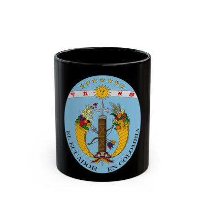 Coat of arms of Ecuador (1830) - Black Coffee Mug