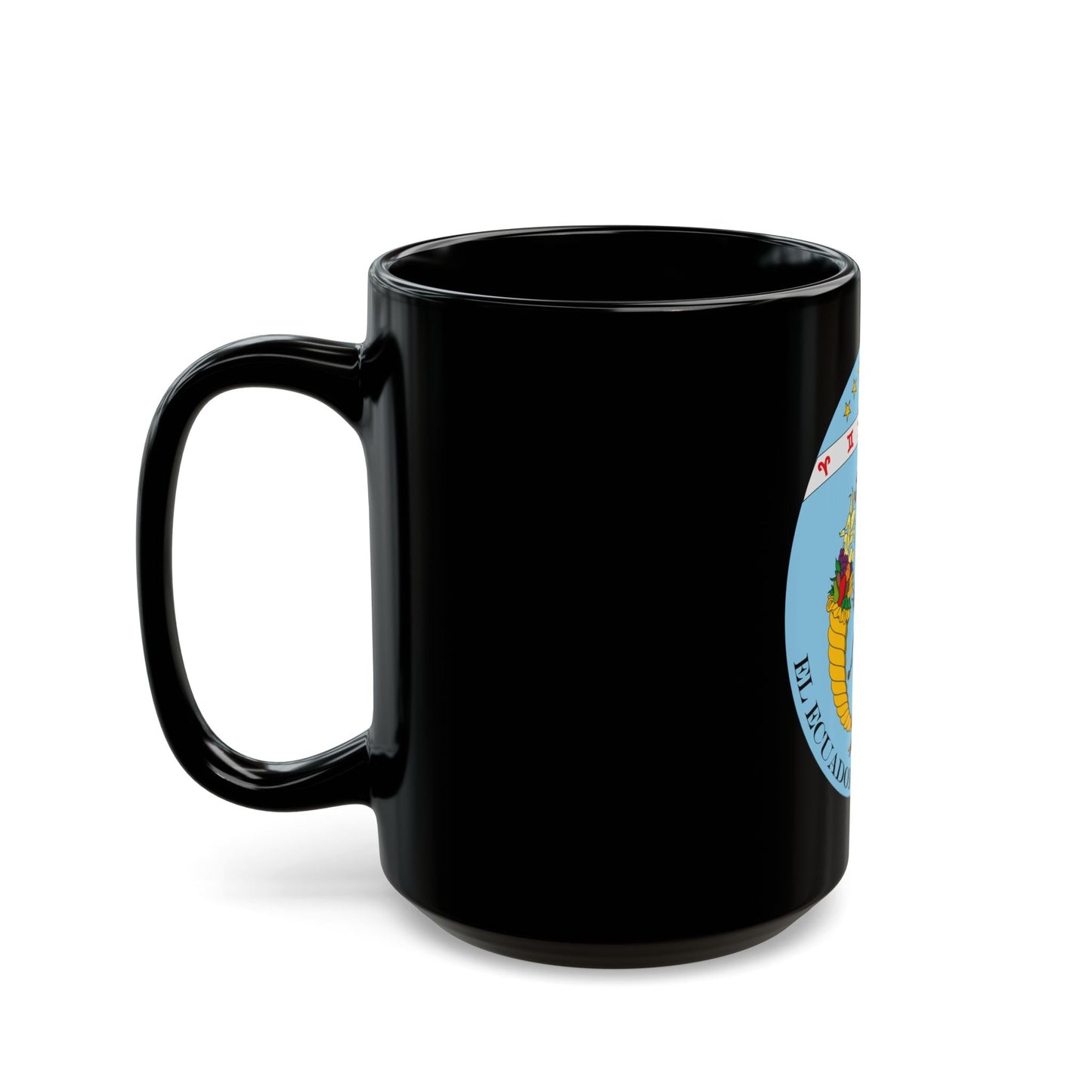 Coat of arms of Ecuador (1830) - Black Coffee Mug