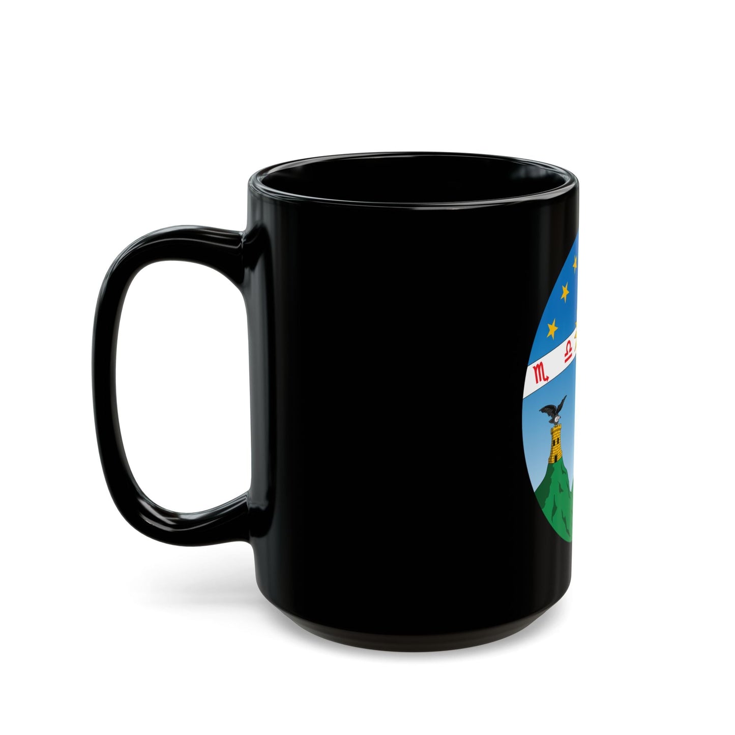 Coat of arms of Ecuador (1835) - Black Coffee Mug